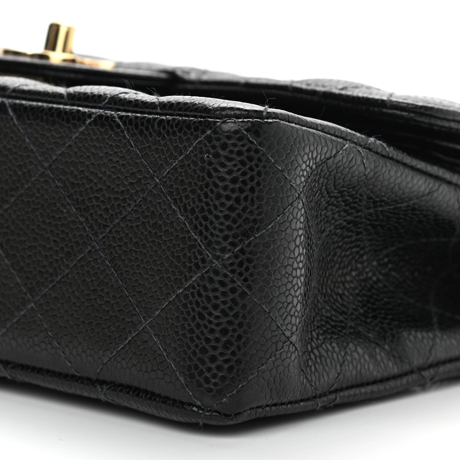 Chanel Caviar Quilted Small Double Flap Black 10 of 14