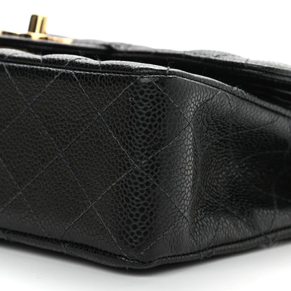 Chanel Caviar Quilted Small Double Flap Black 10 of 14