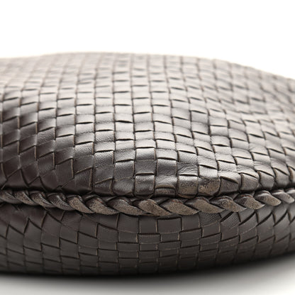 Bottega Veneta Nappa Intrecciato Large Veneta Hobo Ebano 10 of 11