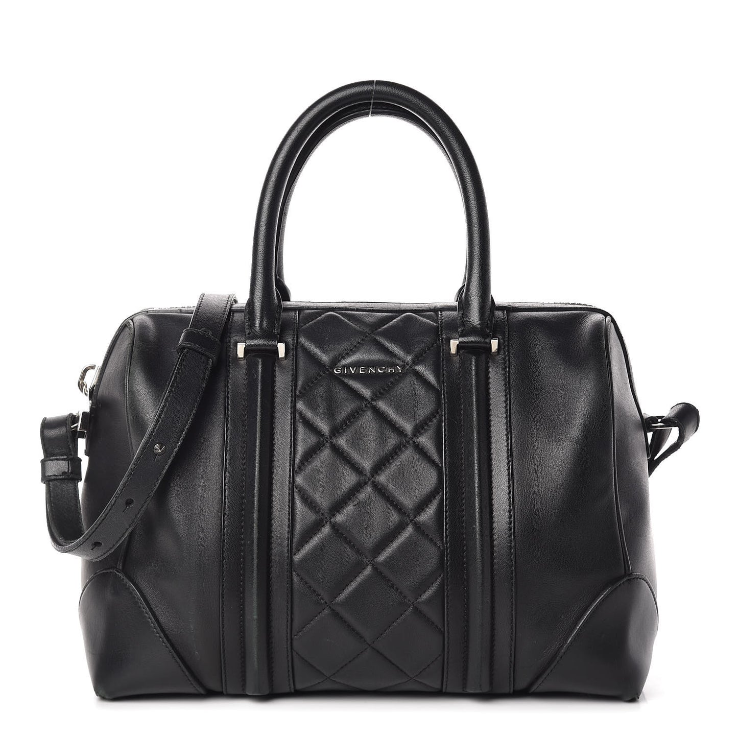 Lambskin Quilted Medium Lucrezia Black