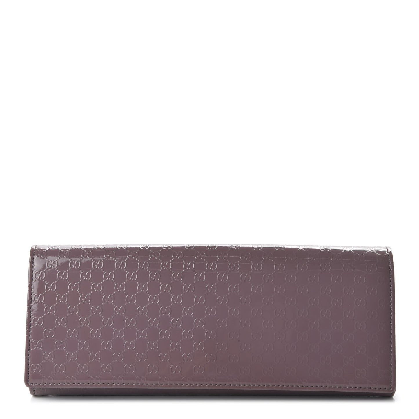 Patent Microguccissima Small Broadway Clutch Argyle Lavender