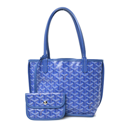 Goyard Goyardine Reversible Mini Anjou Sky Blue 3 of 18