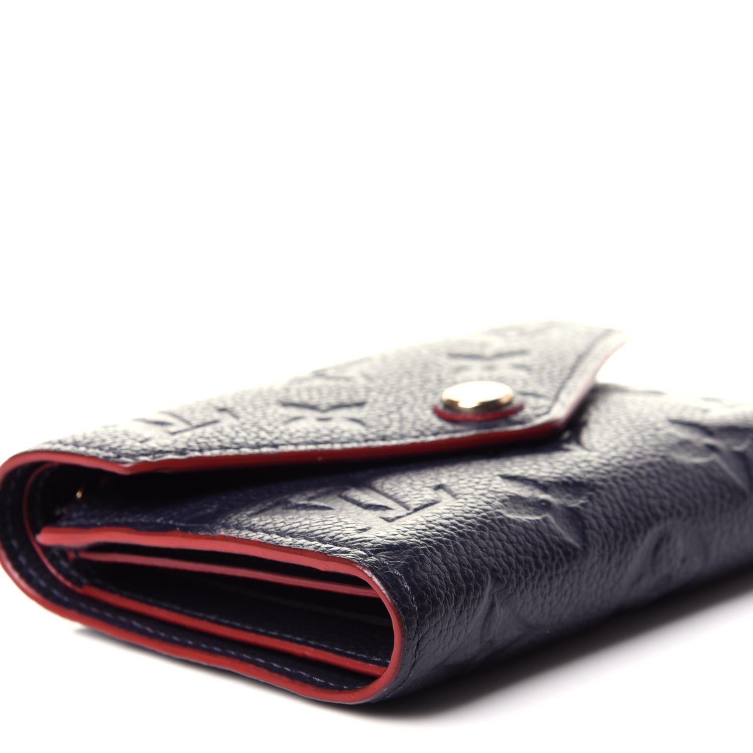Louis Vuitton Empreinte Victorine Wallet Marine Rouge 7 of 11