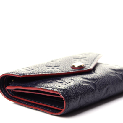 Louis Vuitton Empreinte Victorine Wallet Marine Rouge 7 of 11