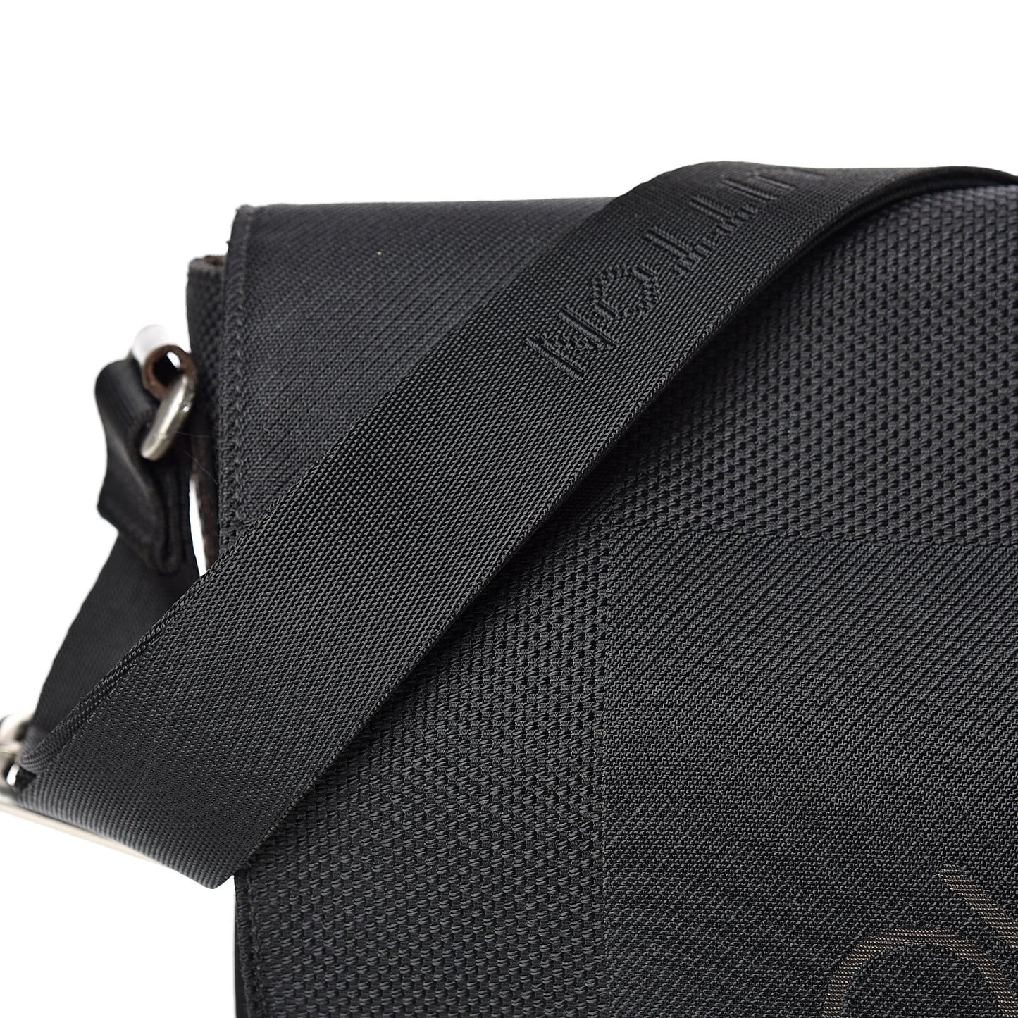 Damier Geant Petit Messenger Bag Black