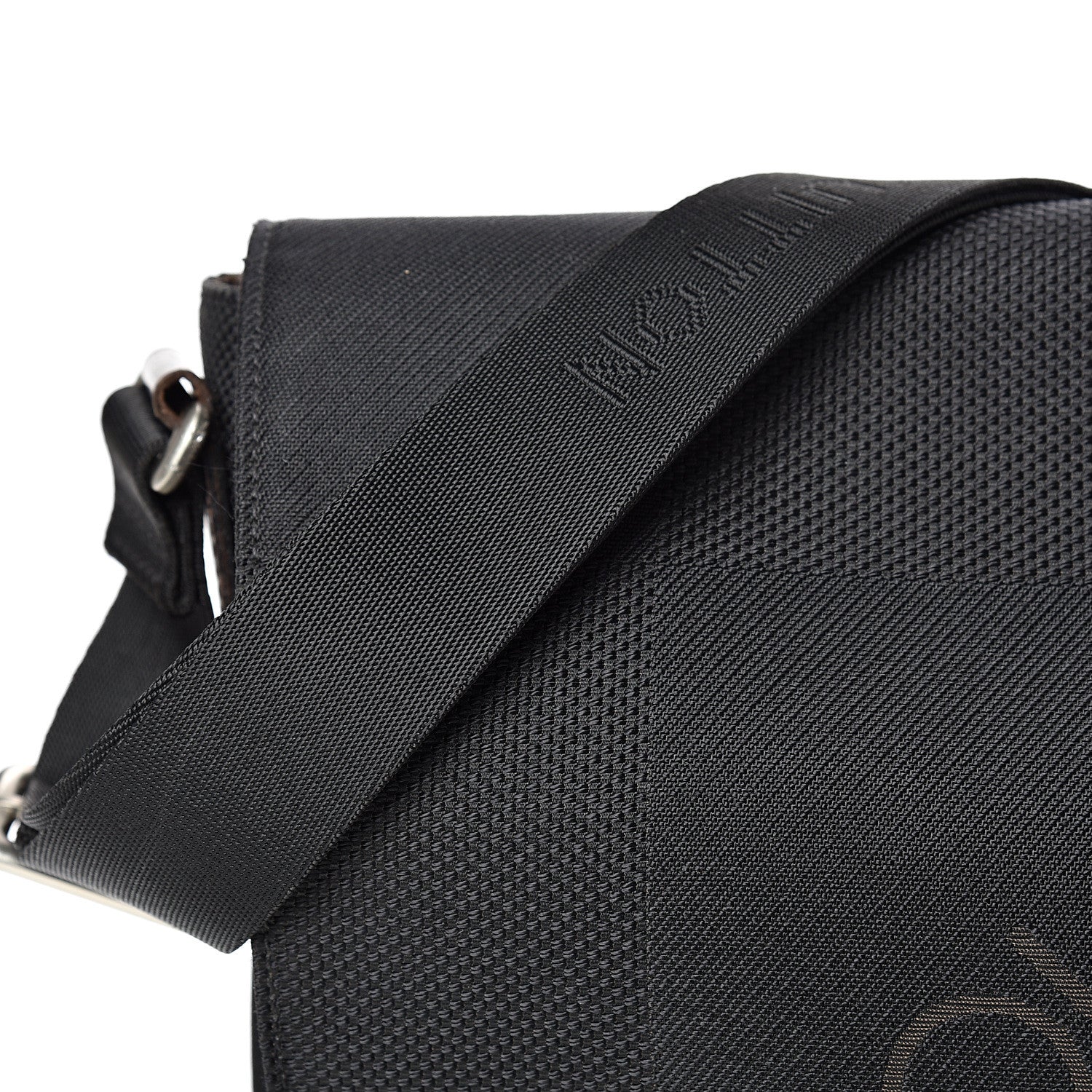 Louis Vuitton Damier Geant Petit Messenger Bag Black 6 of 13