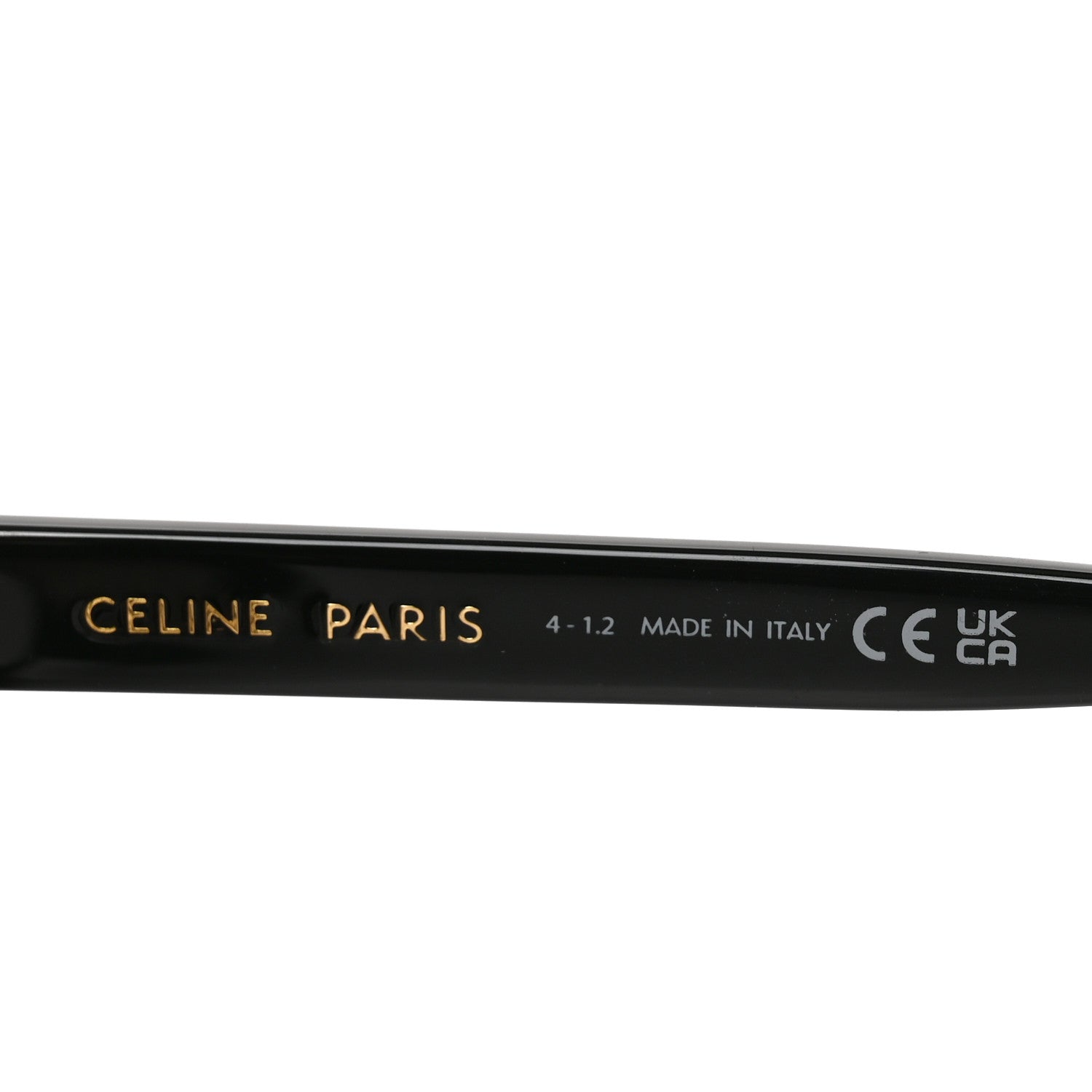 Celine Acetate Sunglasses CL40218U Black 5 of 7