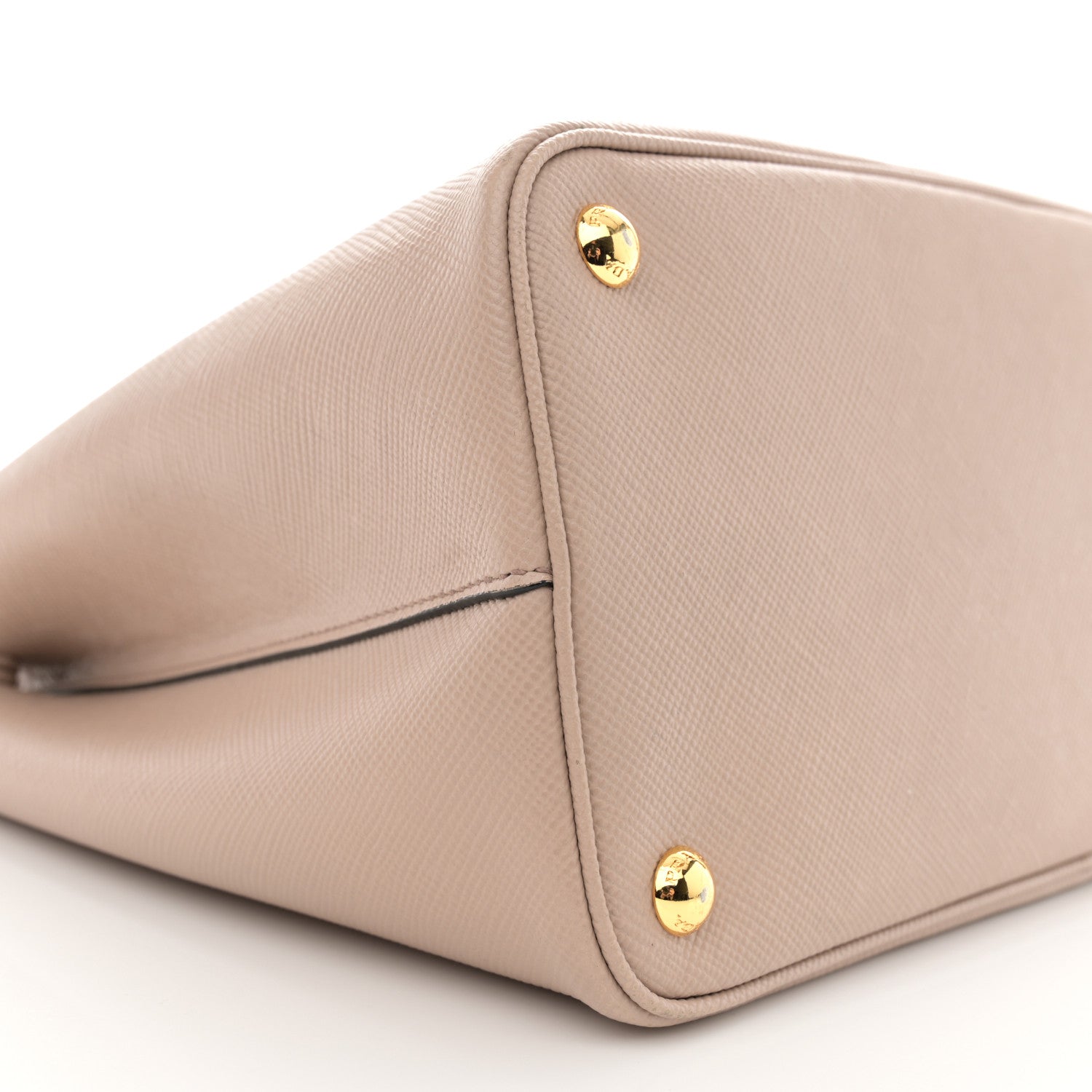 Prada Saffiano Cuir Medium Double Bag Cammeo Black 8 of 13