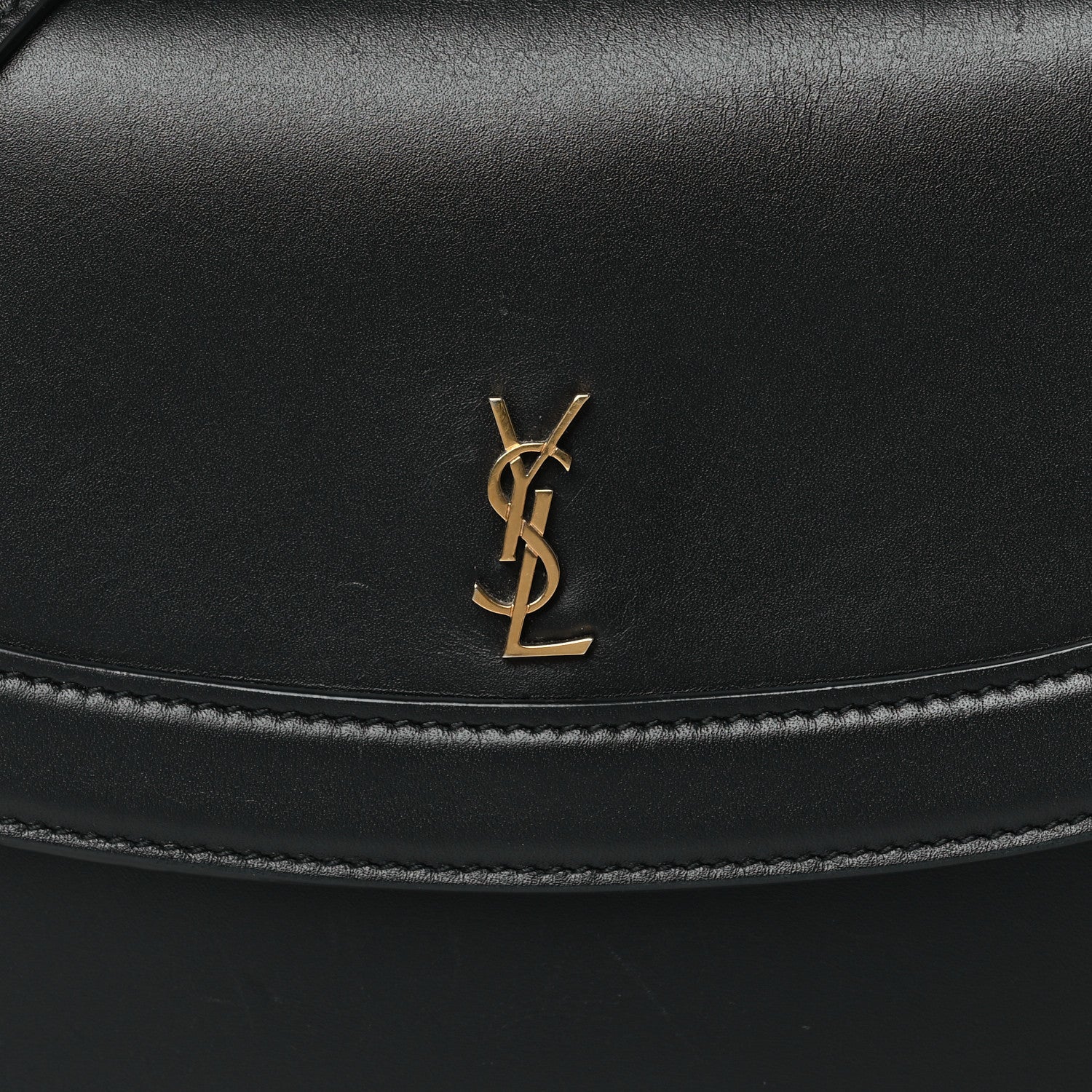 Saint Laurent Smooth Calfskin Medium Charlie Shoulder Bag Black 8 of 15