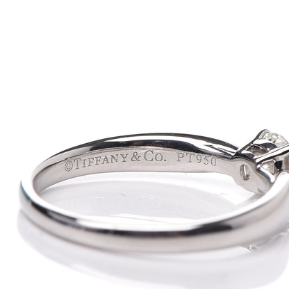 Tiffany Platinum Diamond .38ct Harmony Solitaire Engagement Ring 52 6 4 of 5