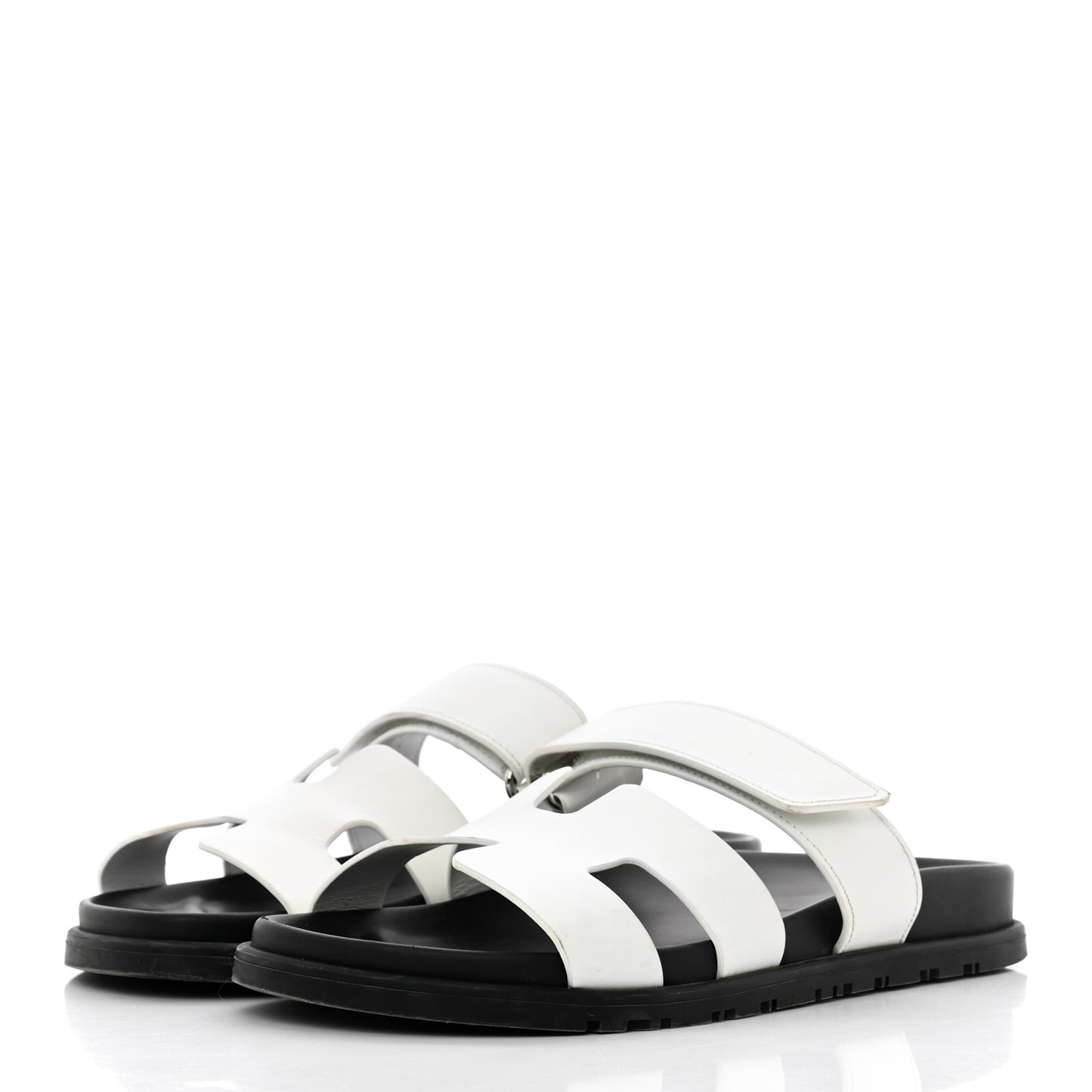 Calfskin Womens Chypre Sandals 37.5 White