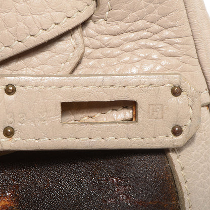 Hermes Taurillon Clemence Amazonia Birkin 35 Parchemin 4 of 23