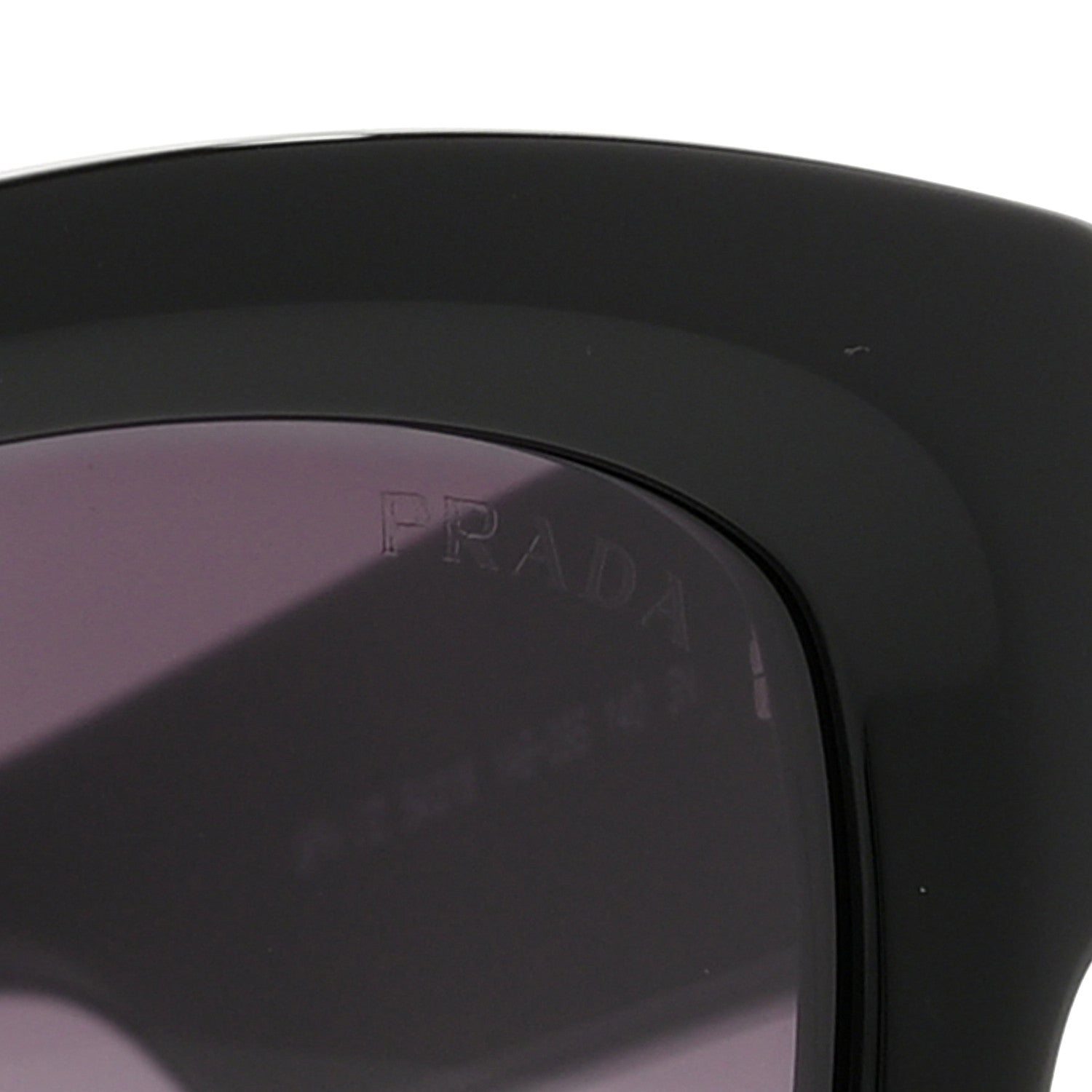 Prada Acetate Sunglasses SPR 17Z Black 7 of 7