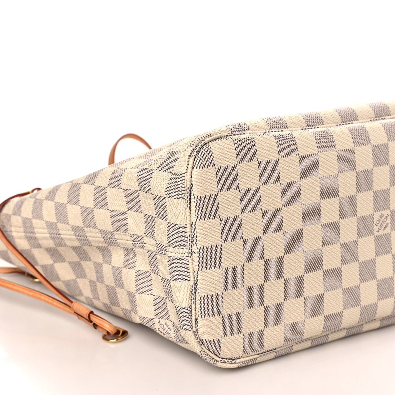 Louis Vuitton Damier Azur Neo Neverfull MM Rose Ballerine 9 of 11