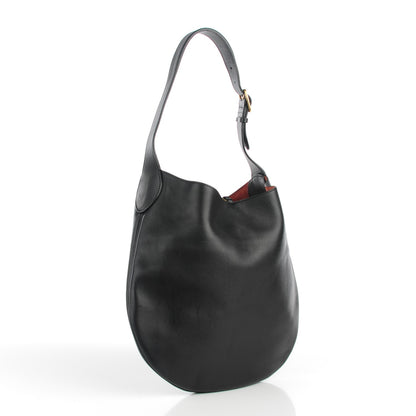 Celine Supple Calfskin Medium Hobo Black 3 of 7
