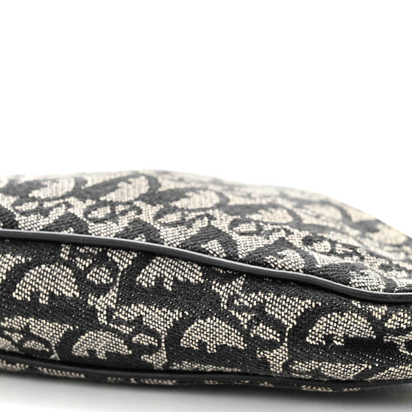 Monogram Mini Saddle Pochette Black