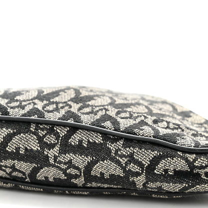 Christian Dior Monogram Mini Saddle Pochette Black 10 of 15