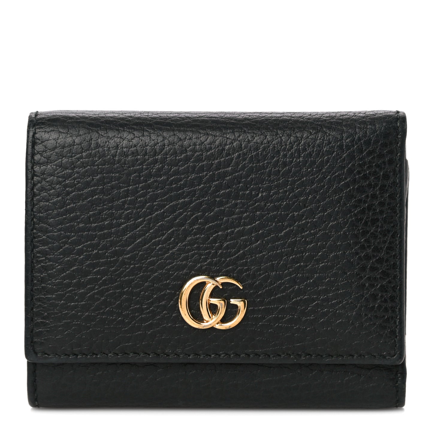 Dollar Calfskin GG Marmont Wallet Black