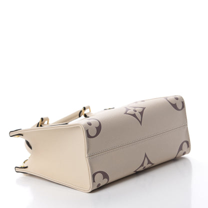 Louis Vuitton Empreinte Monogram Giant Onthego PM Creme Bois De Rose 4 of 10
