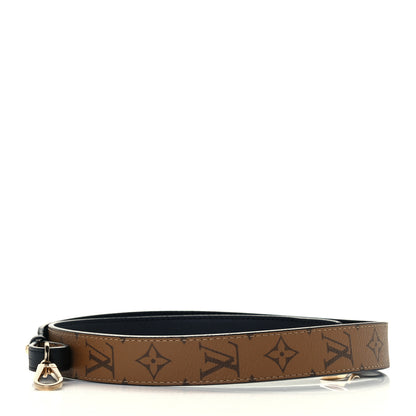 Louis Vuitton Reverse Monogram Bandouliere Shoulder Strap XL Black 2 of 6