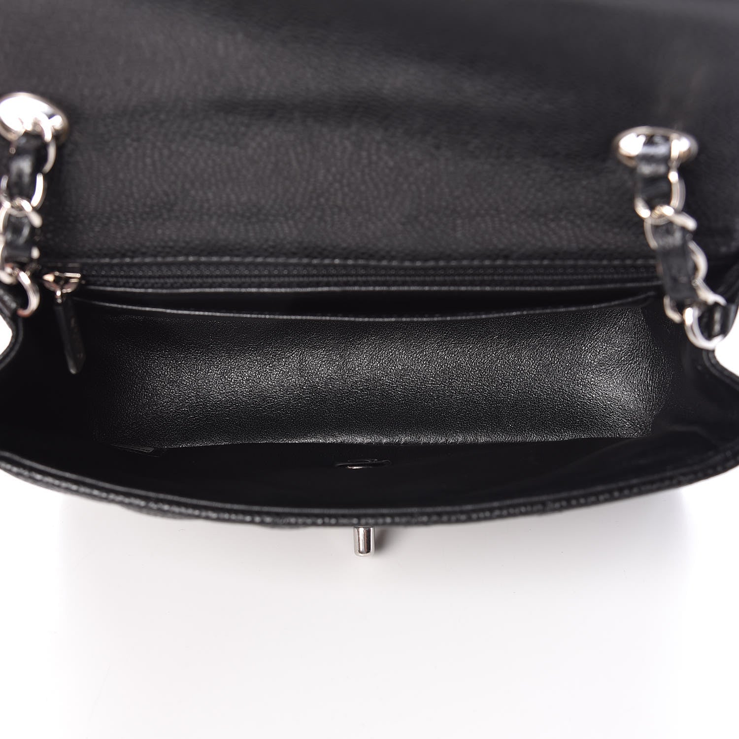 Chanel Caviar Quilted Mini Rectangular Flap Black 5 of 10
