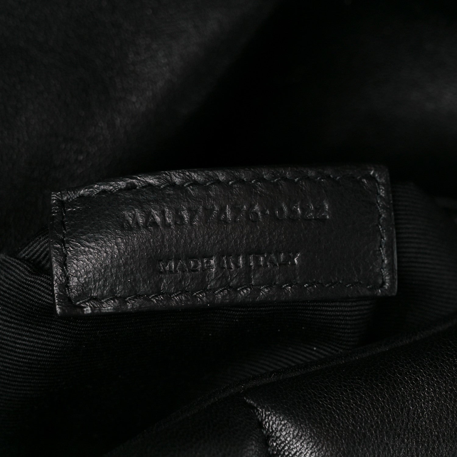 Saint Laurent Lambskin Quilted Monogram Monochrome Small Loulou Puffer Chain Satchel Black 8 of 11