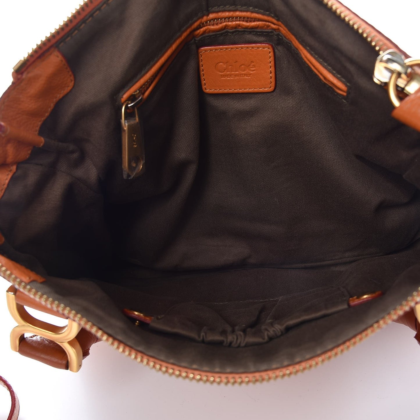 Calfskin Small Marcie Satchel Maple Leaf