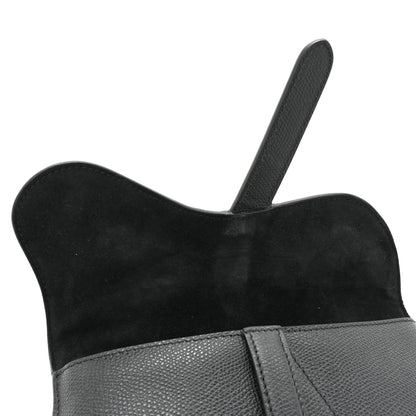 Christian Dior Calfskin Saddle Belt Bag Black 9 of 10