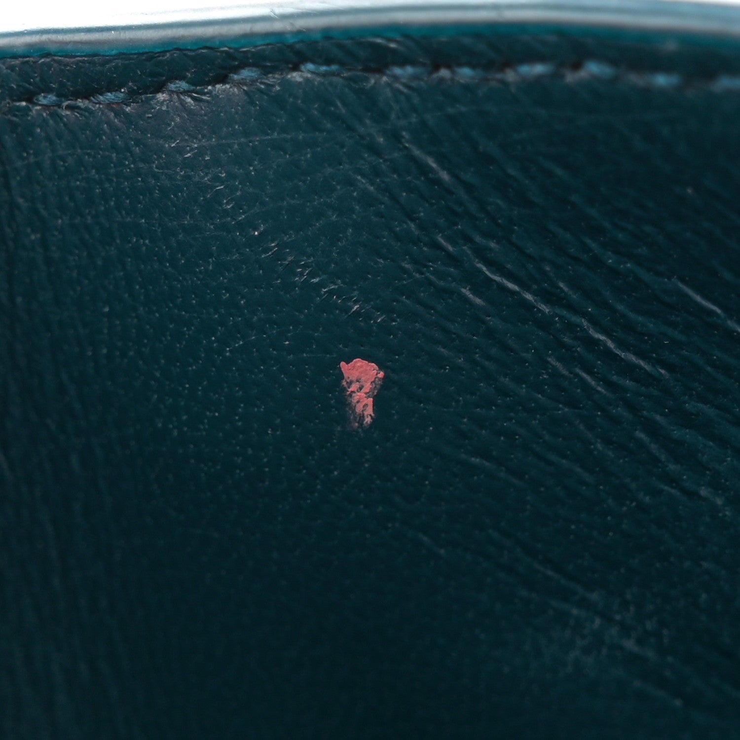 Balenciaga Shiny Calfskin Crocodile Embossed Hourglass Top Handle Bag XS Denim Blue 11 of 11