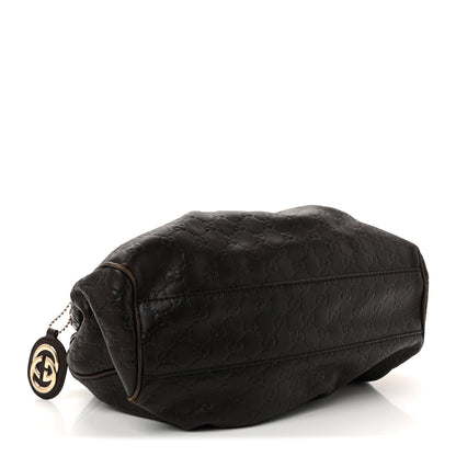 Gucci Guccissima Medium Sukey Tote Chocolate 4 of 10