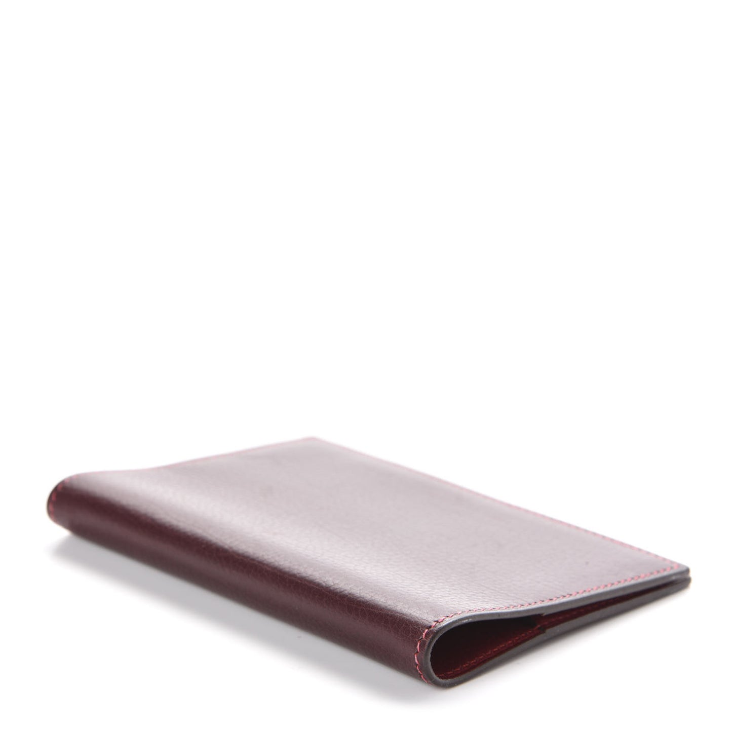 Veau Rodeo Bi-Color Globe Trotter Agenda Cover PM Havane Rouge Garance