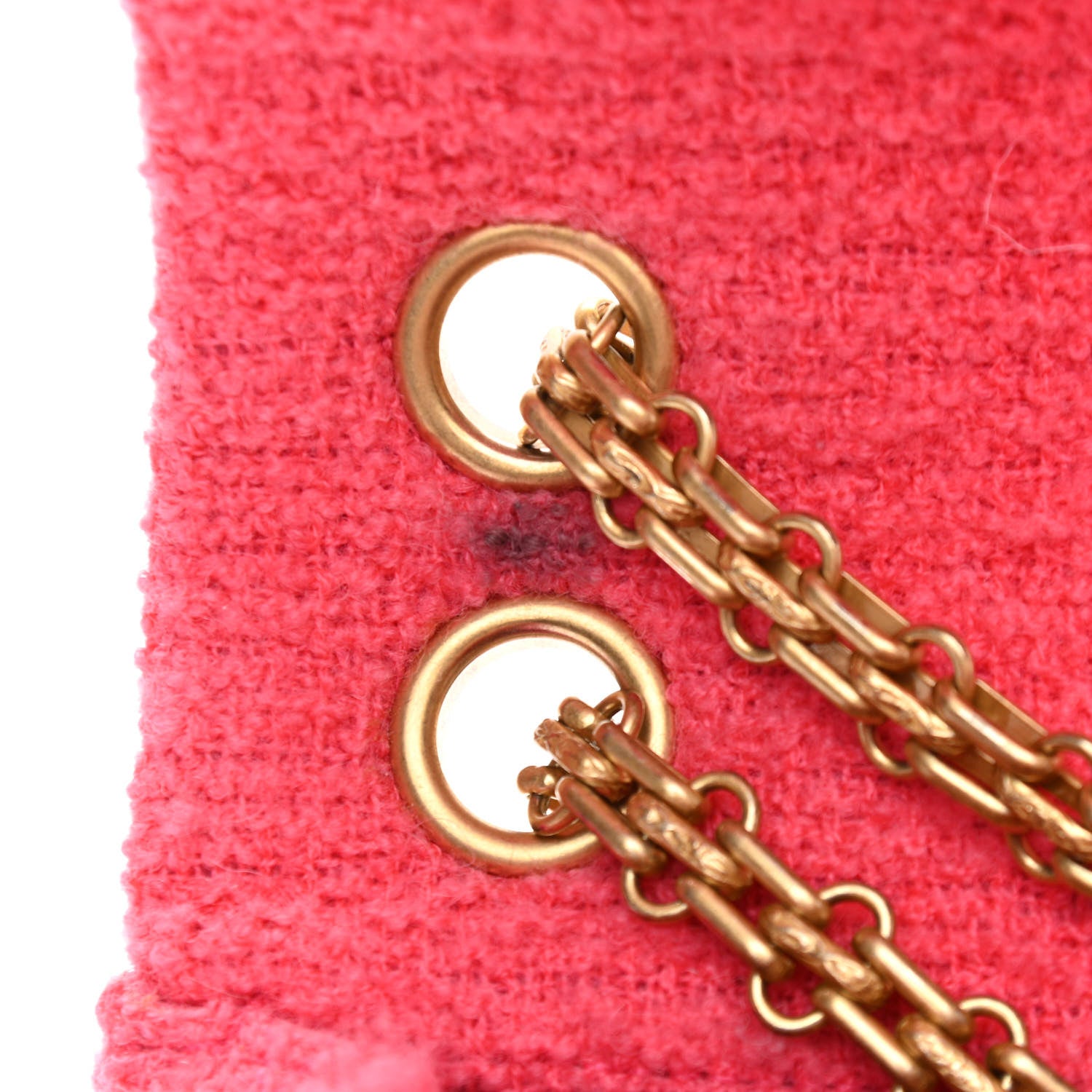 Chanel Tweed Quilted 2.55 Reissue Mini Flap Pink 12 of 15