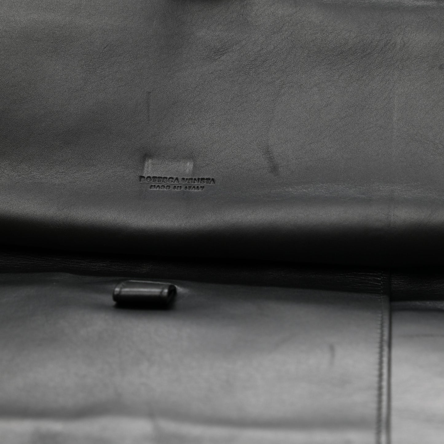 Nappa Intrecciato Clutch Wallet Black