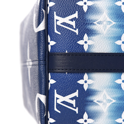 Louis Vuitton Monogram Escale Speedy Bandouliere 30 Blue 7 of 10