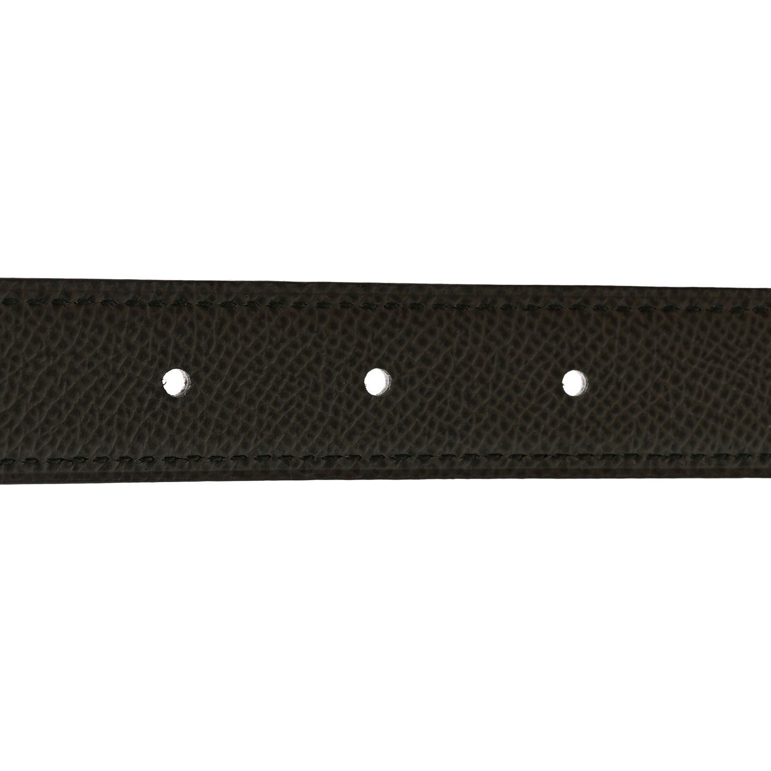 Hermes Swift Epsom 24mm H Cursives Belt 70 28 Mauve Pale Gris Meyer 3 of 6