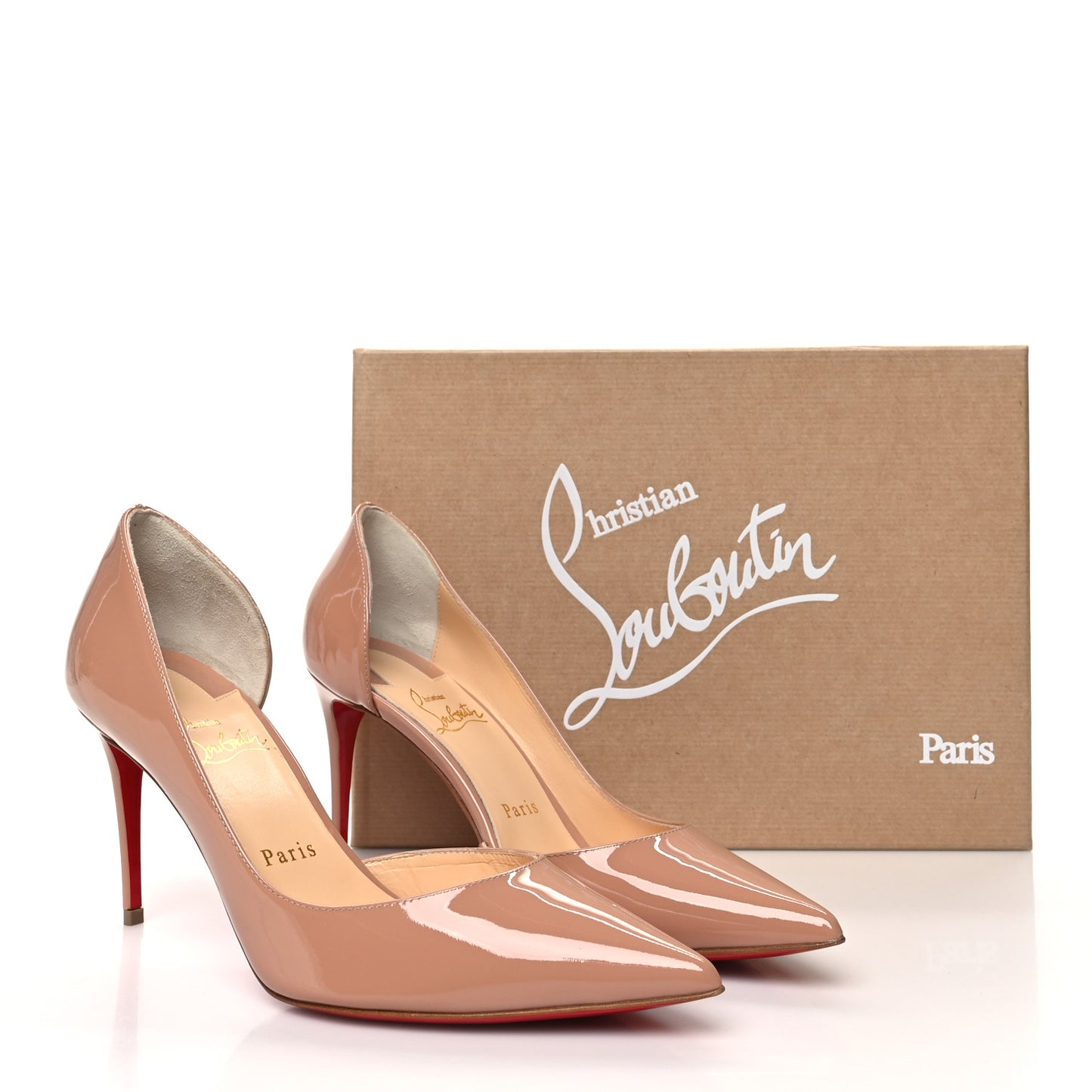 Patent Iriza 85 Pumps 37.5 Nude
