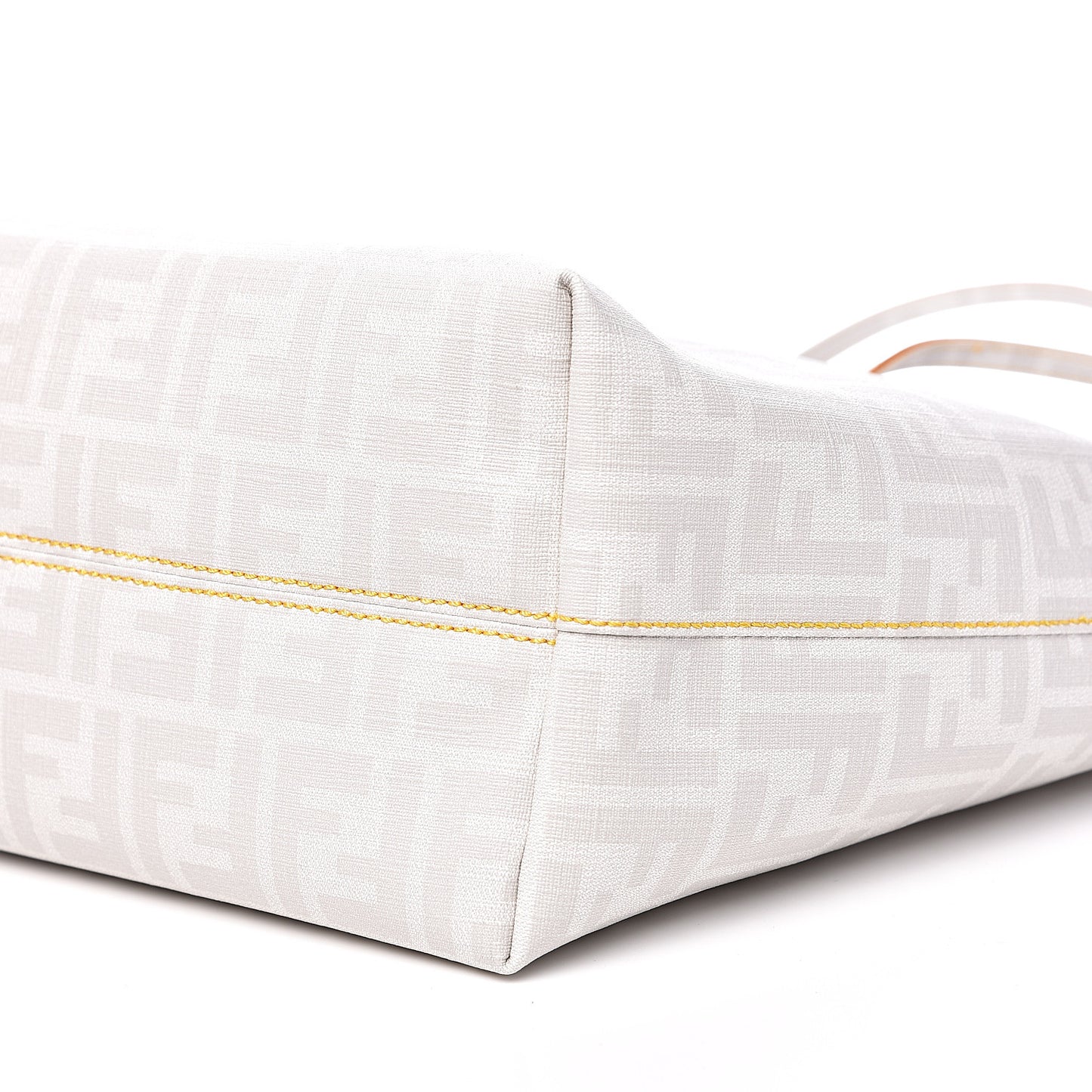 Zucca Spalmati Medium Roll Tote Bianco