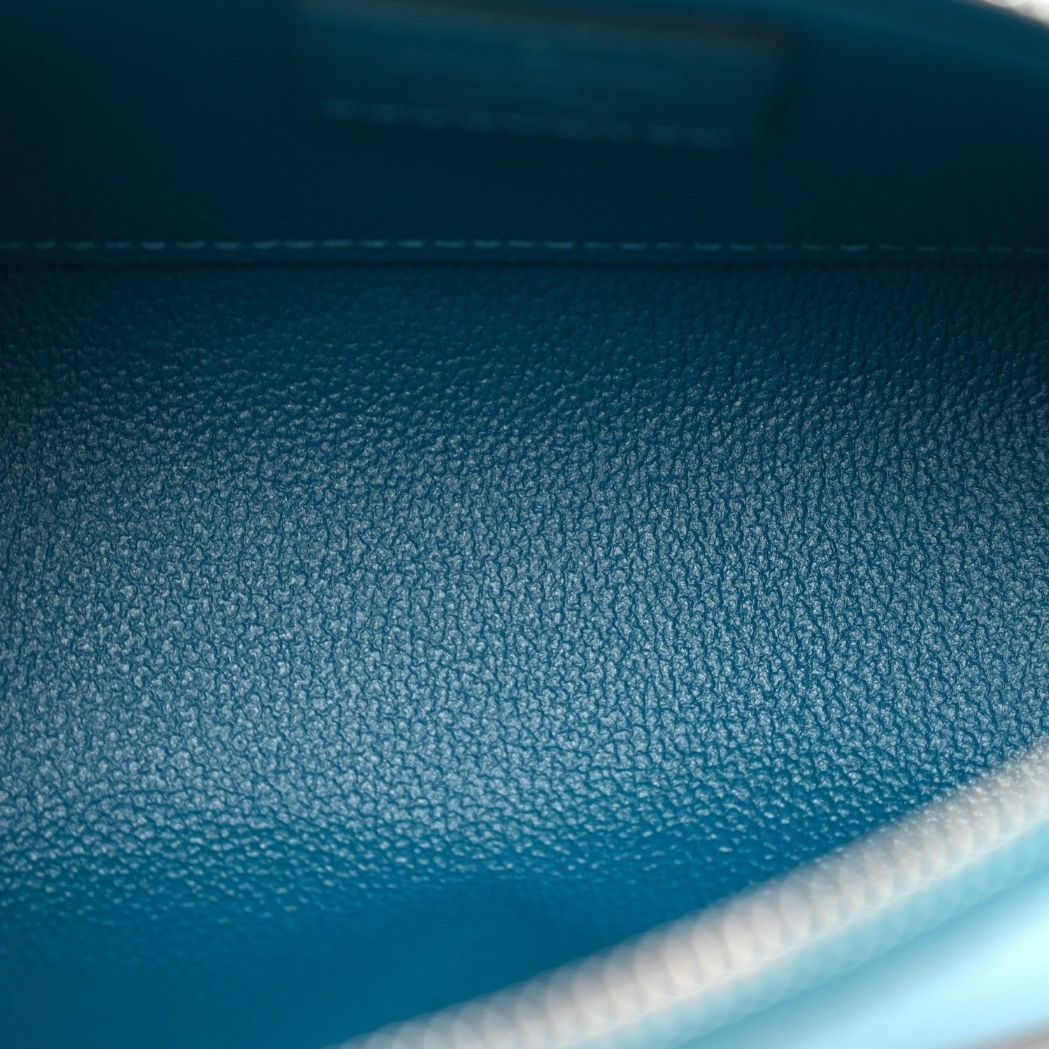 Louis Vuitton LOUIS VUITTON Epi Cosmetic Pouch Cyan 5 of 6