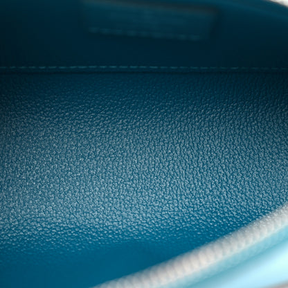 Louis Vuitton LOUIS VUITTON Epi Cosmetic Pouch Cyan 5 of 6