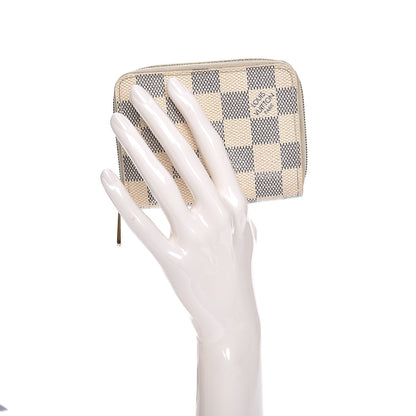 Louis Vuitton Damier Azur Zippy Coin Purse 2 of 13