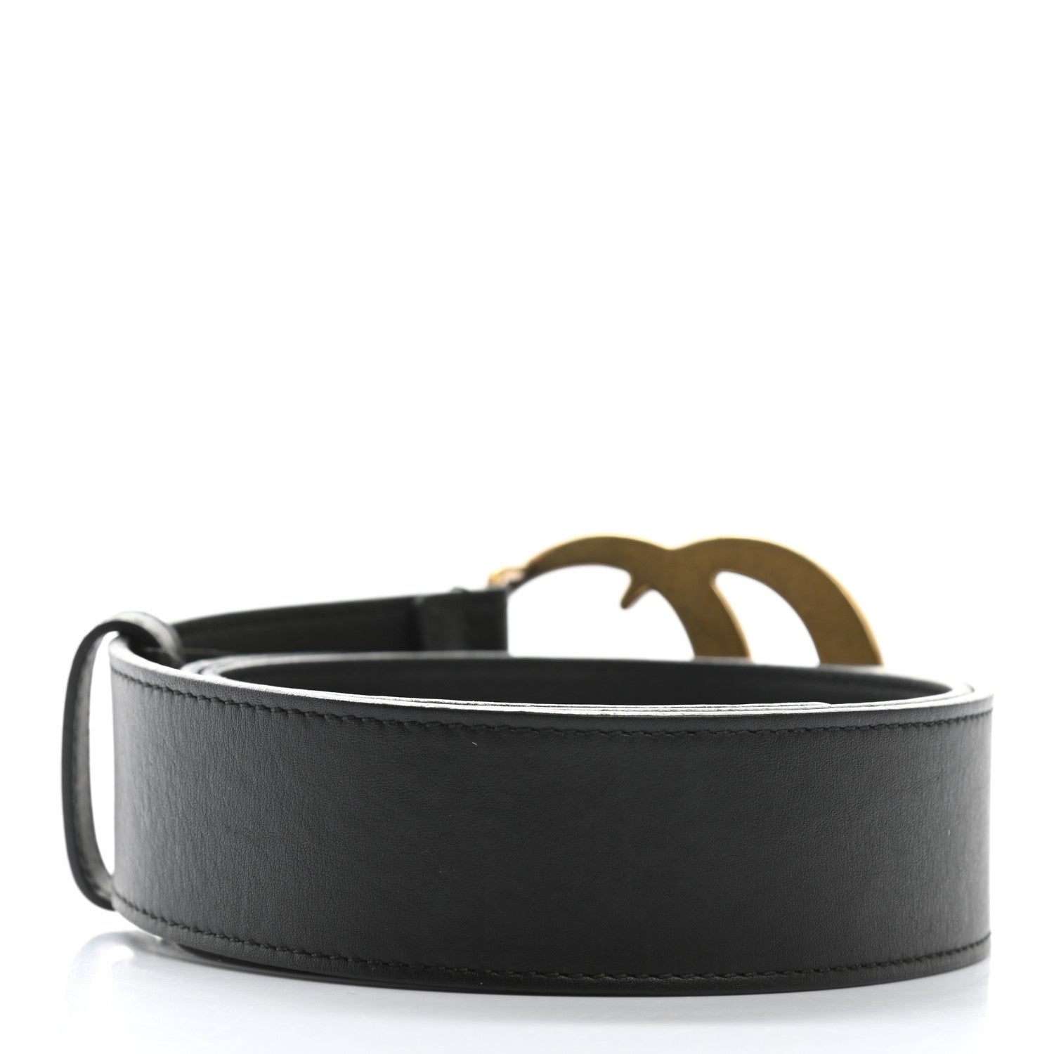 Gucci Calfskin Double G 40mm Belt 85 34 Black 2 of 7