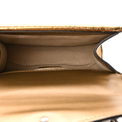 Gucci Snakeskin Mini Dionysus Shoulder Bag Gold 5 of 10