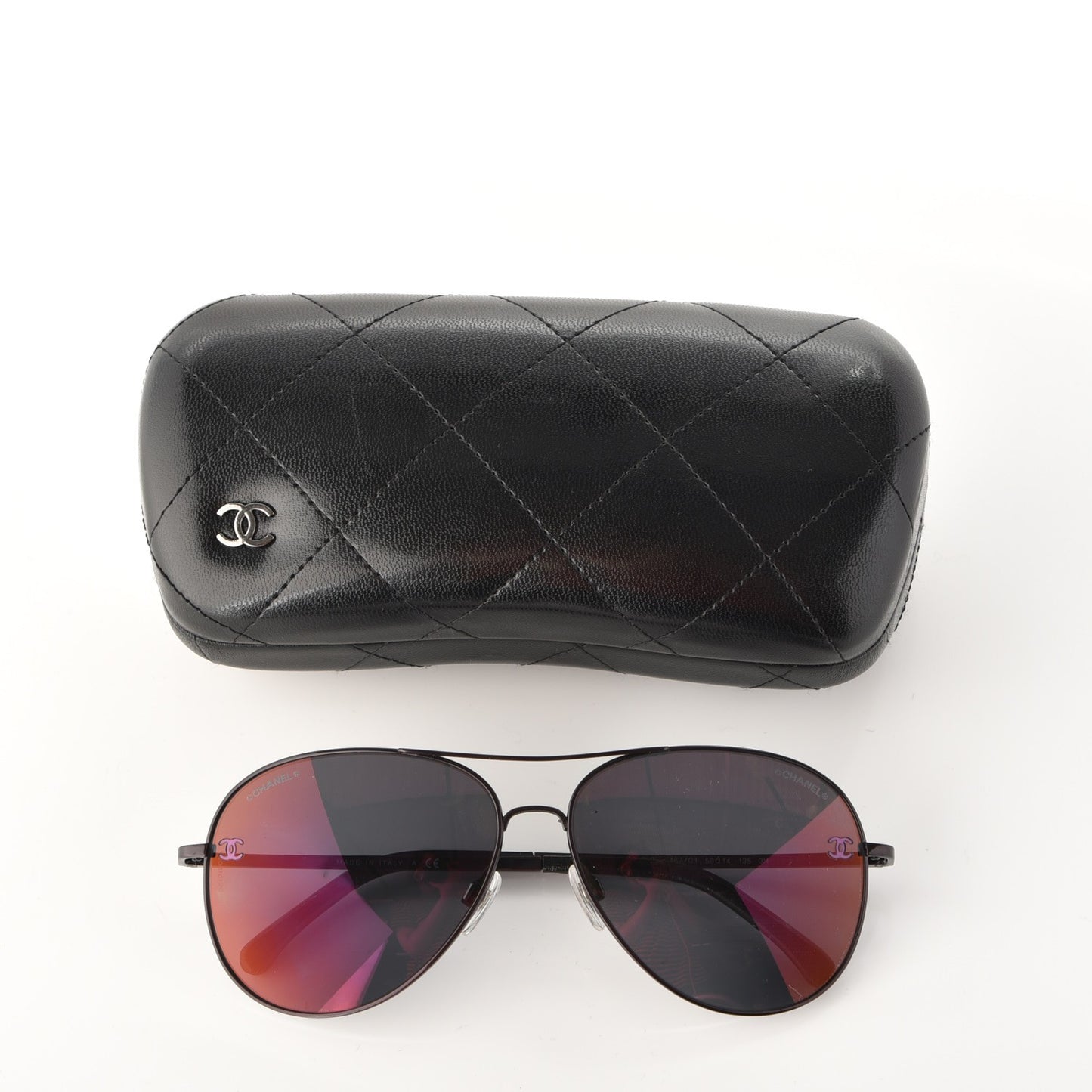 Aviator CC Sunglasses 4189-T-Q Black