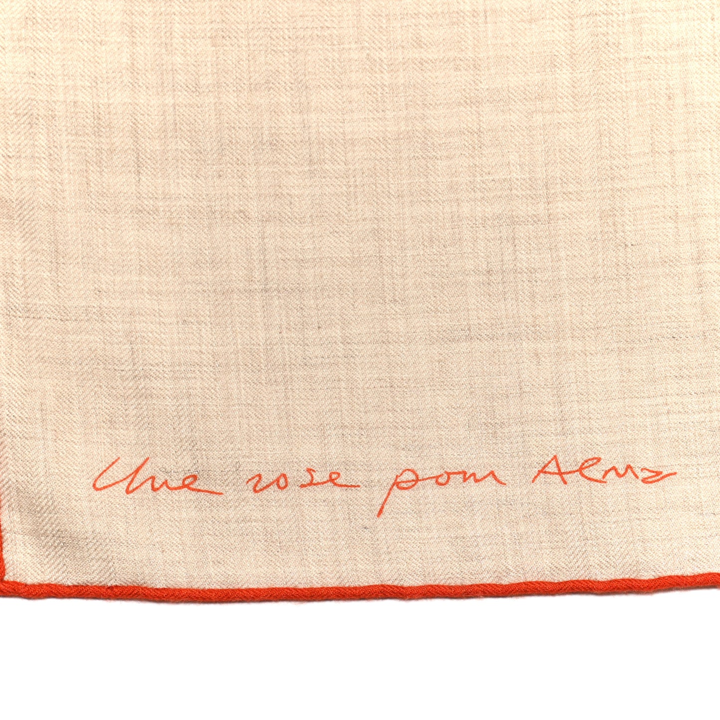 Cashmere Silk Une Rose Pour Alma Shawl 140