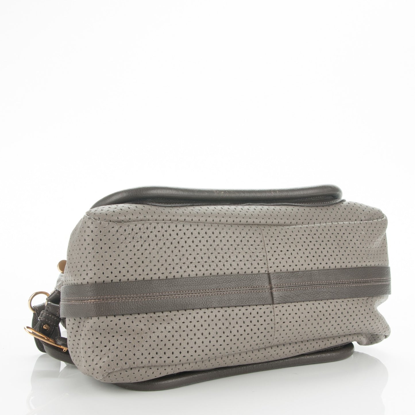 Calfskin Perforated Medium Paraty Grey