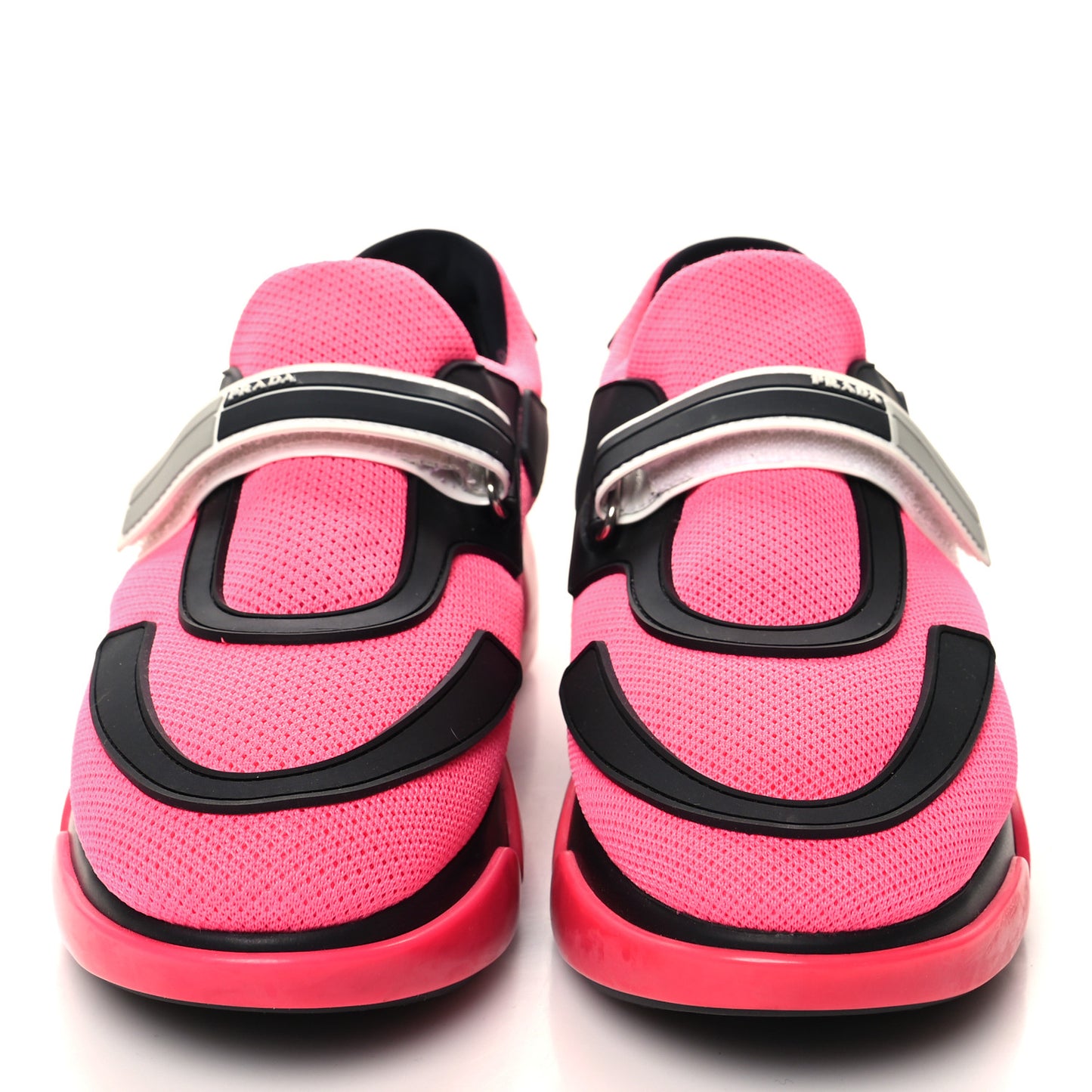 Knit Cloudbust Sneakers 37 Rosa Fluo Black