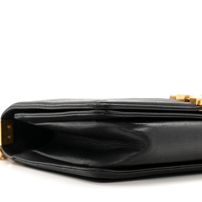 Chanel Calfskin Quilted Medium Boy Flap Black 9 of 11