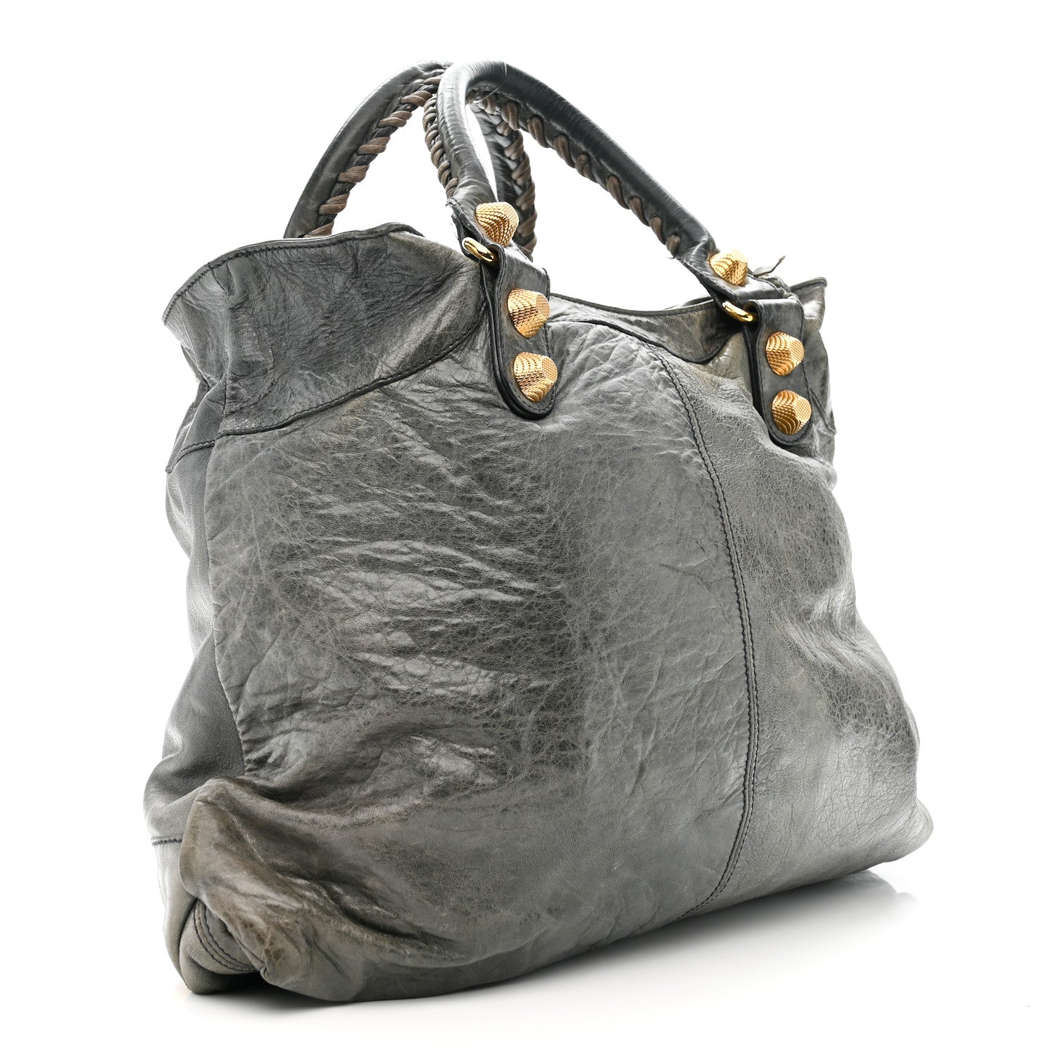 Balenciaga Agneau Giant 21 Gold Hardware Brief Anthracite 4 of 20