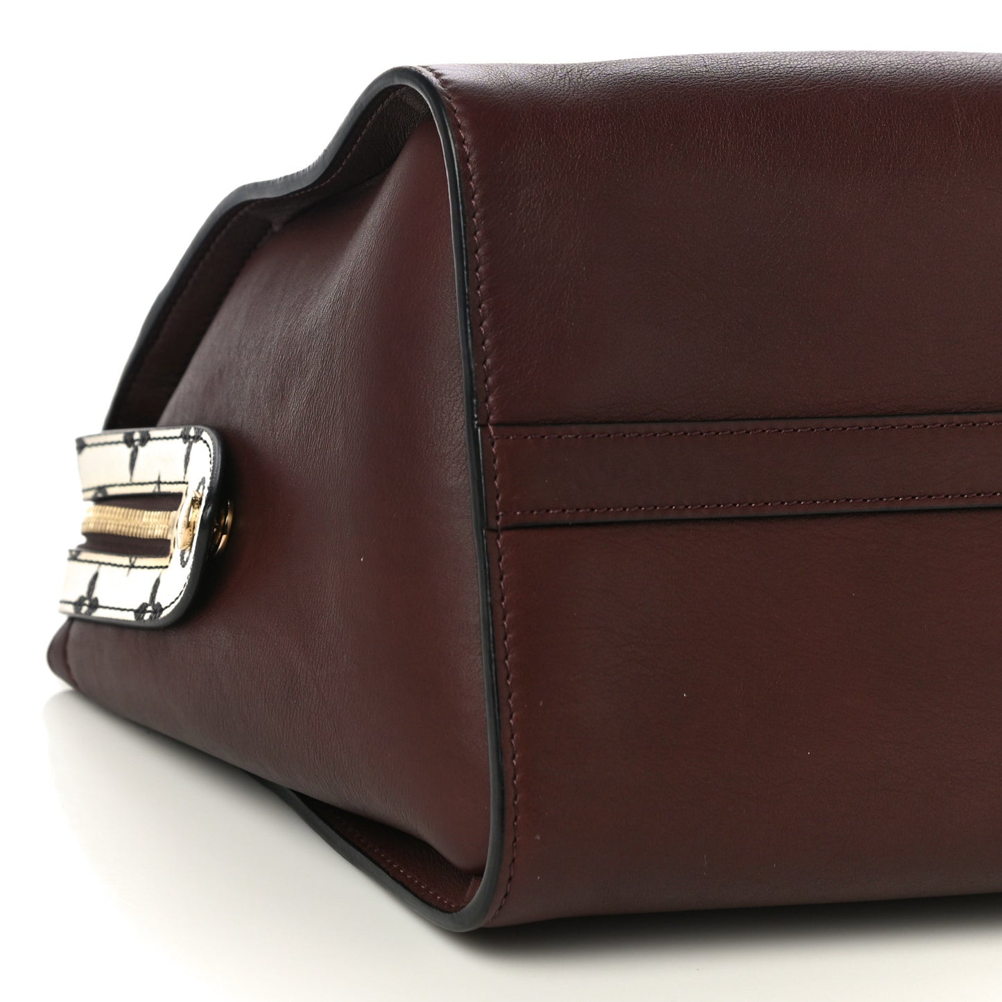 Calfskin Colored Monogram Speedy Amazon MM Chocolate White