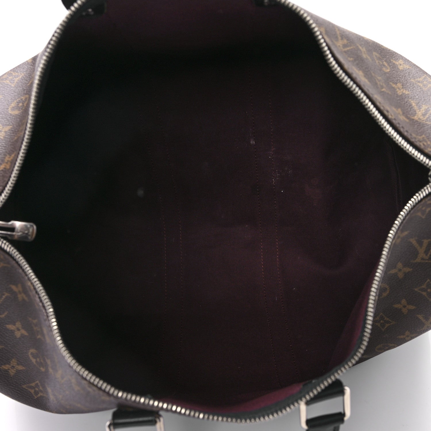 Louis Vuitton Monogram Macassar Keepall Bandouliere 45 5 of 12